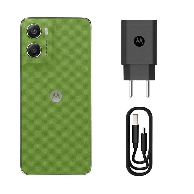 Smartphone Motorola Moto G06 256GB - Verde, 12GB (4GB RAM +8GB RAM